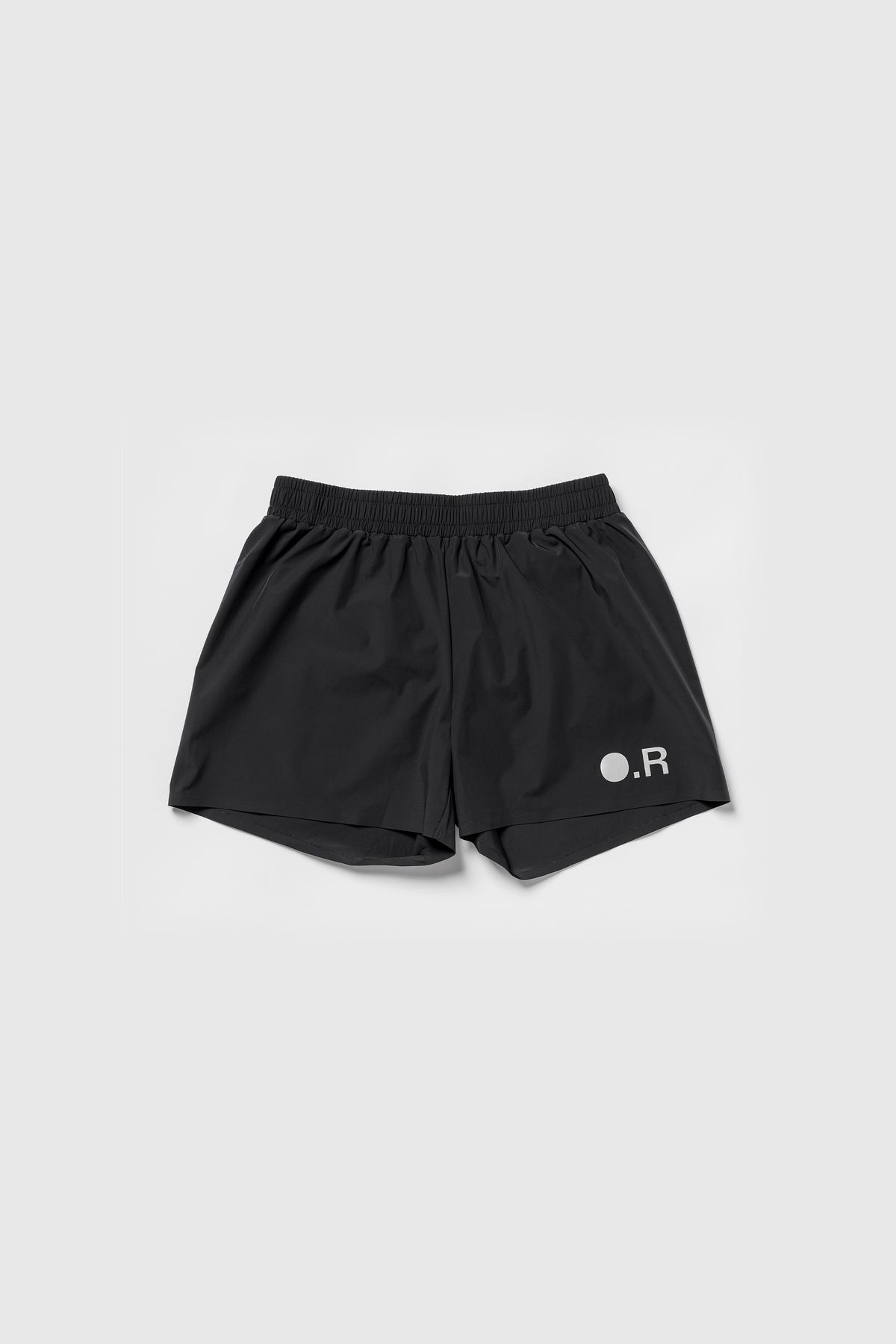 Matte nylon shorts black