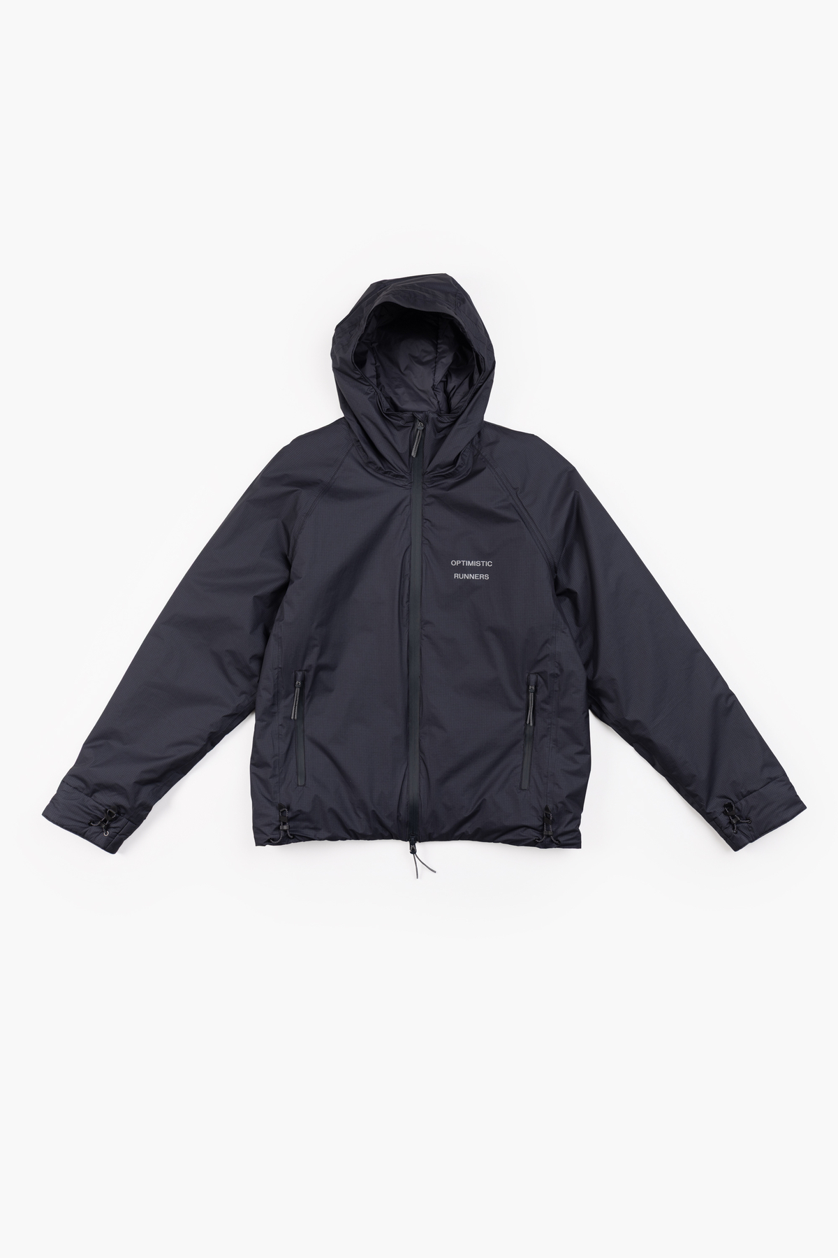 Optimistic Runners レインジャケット XL Insulated jacket black