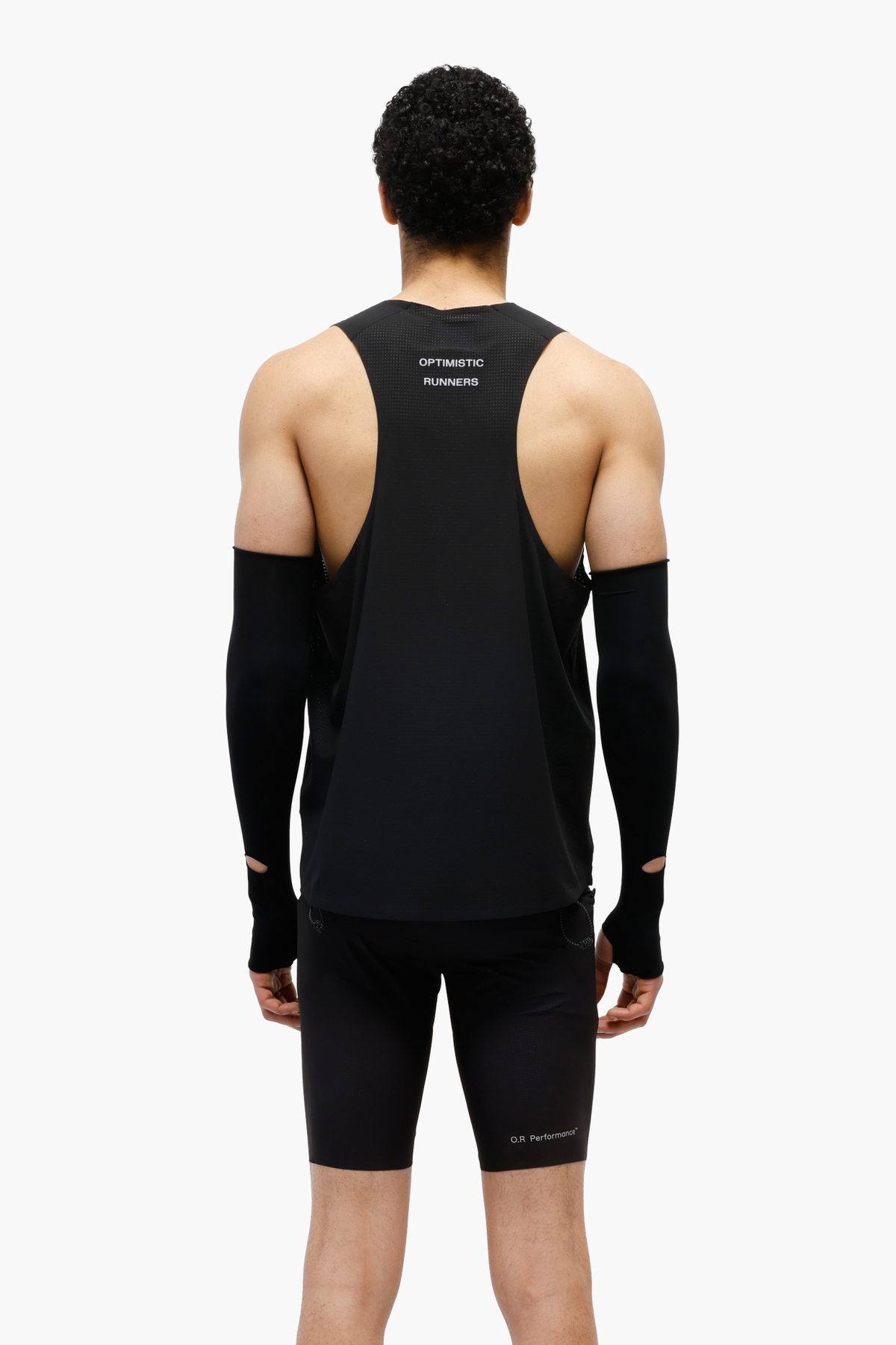 Race Singlet Black