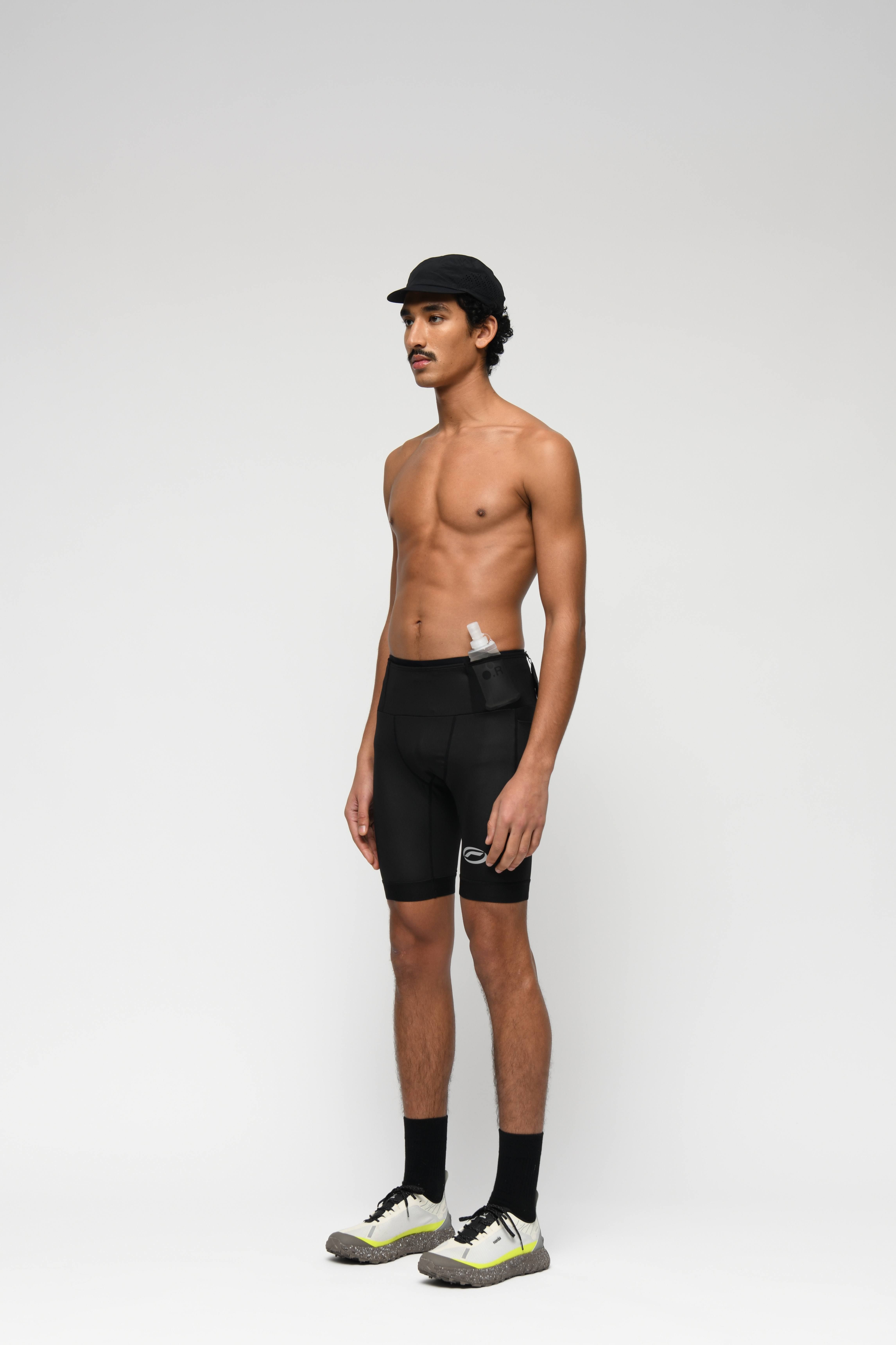 ウォーキング・ランニングウェア Optmistic runners Trail short tights Short tights PRO black