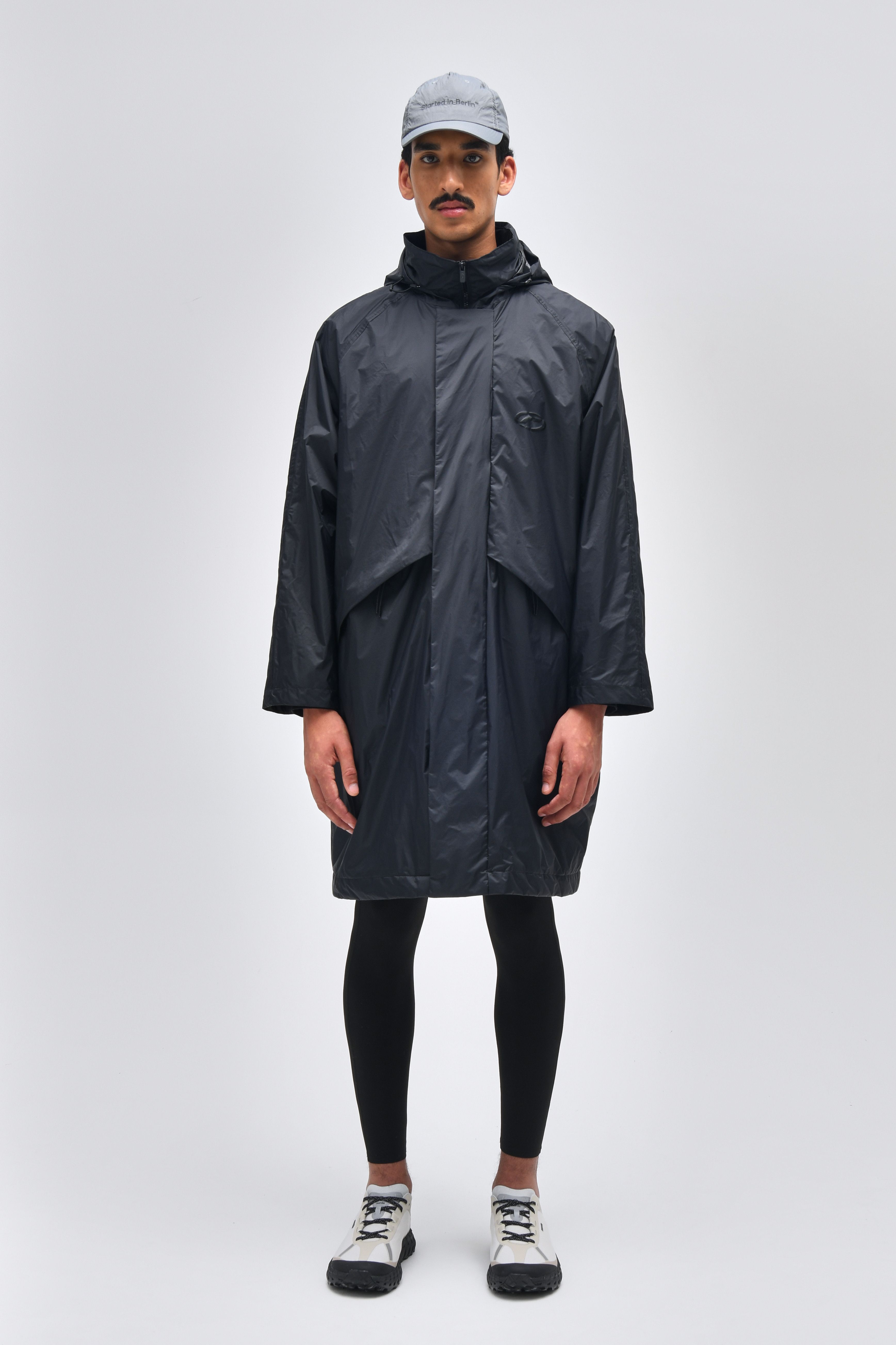 Membrane packable coat black