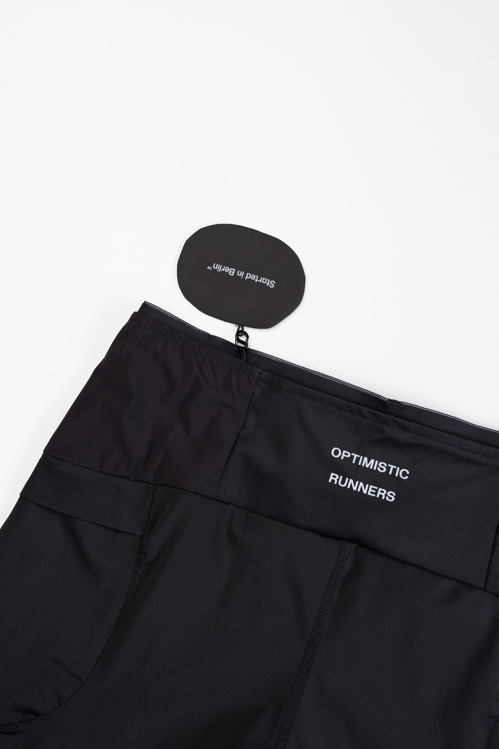 Trail short tights black