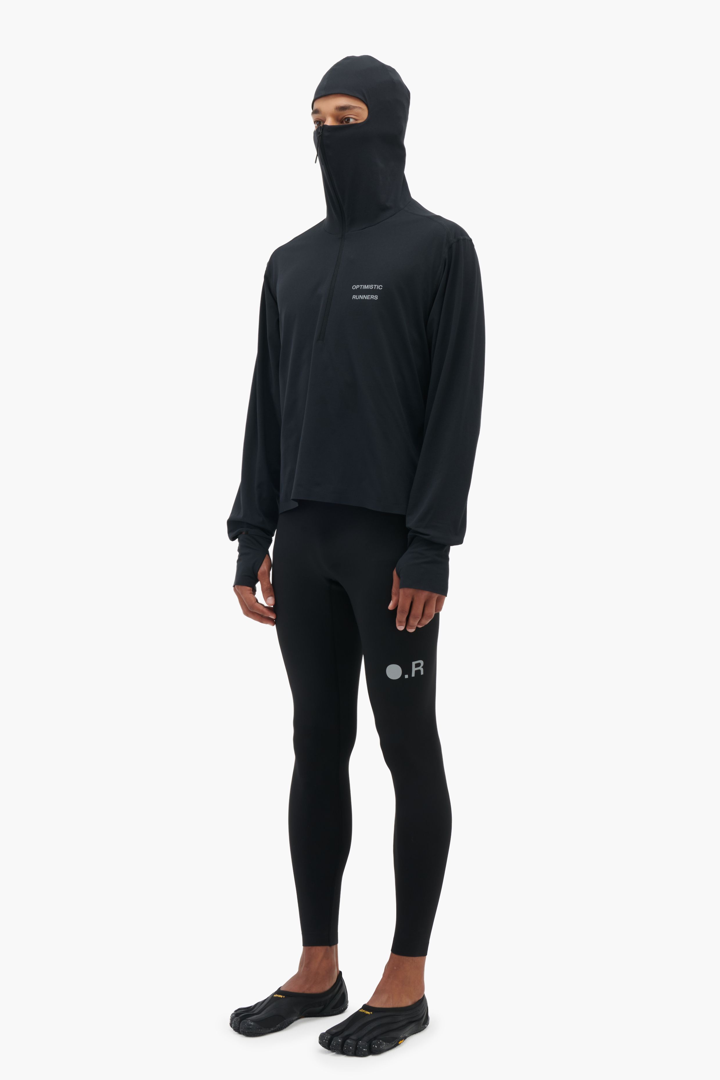 Balaclava hoodie black - Main Image