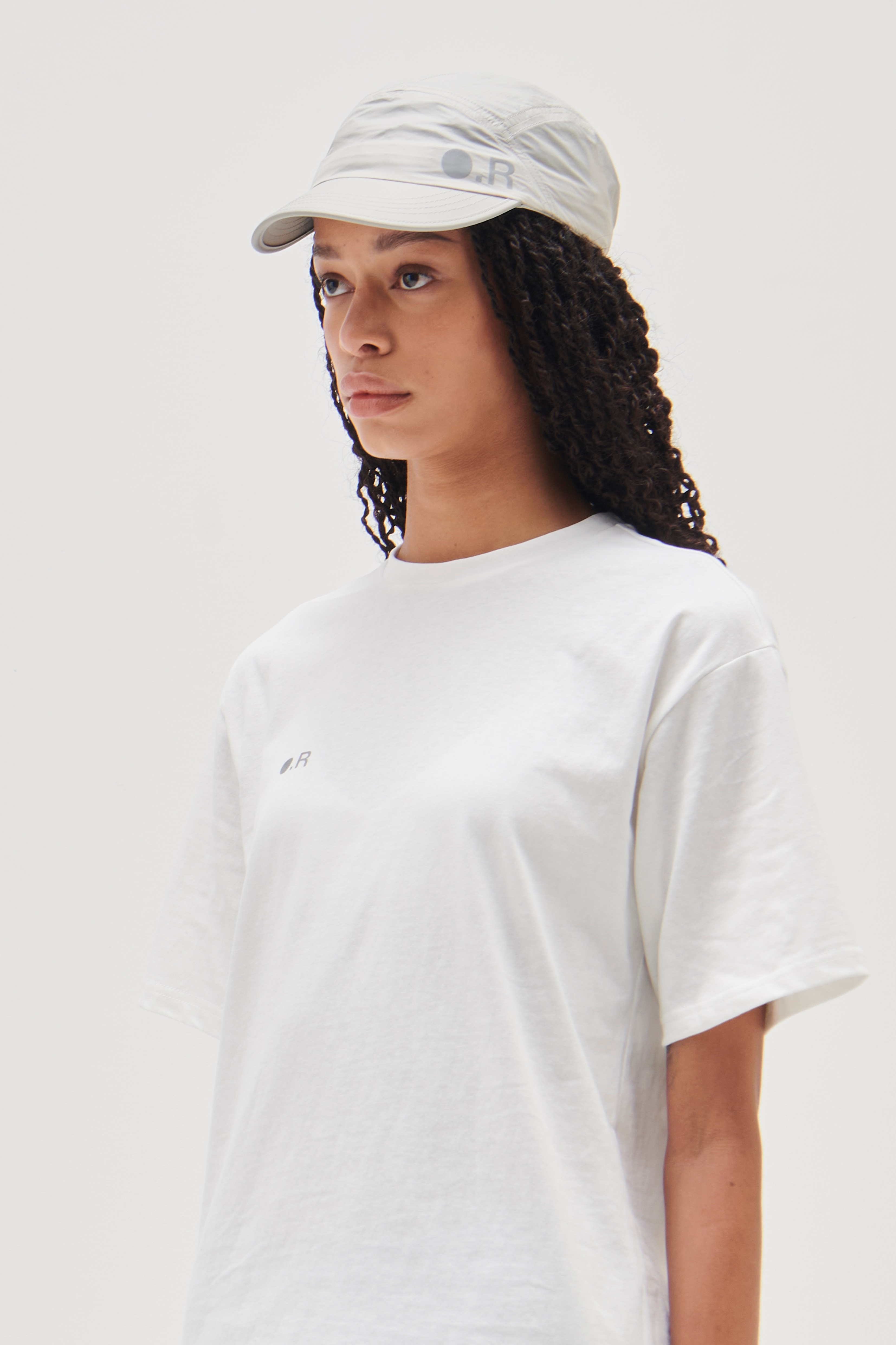 Nylon OR cap light-grey