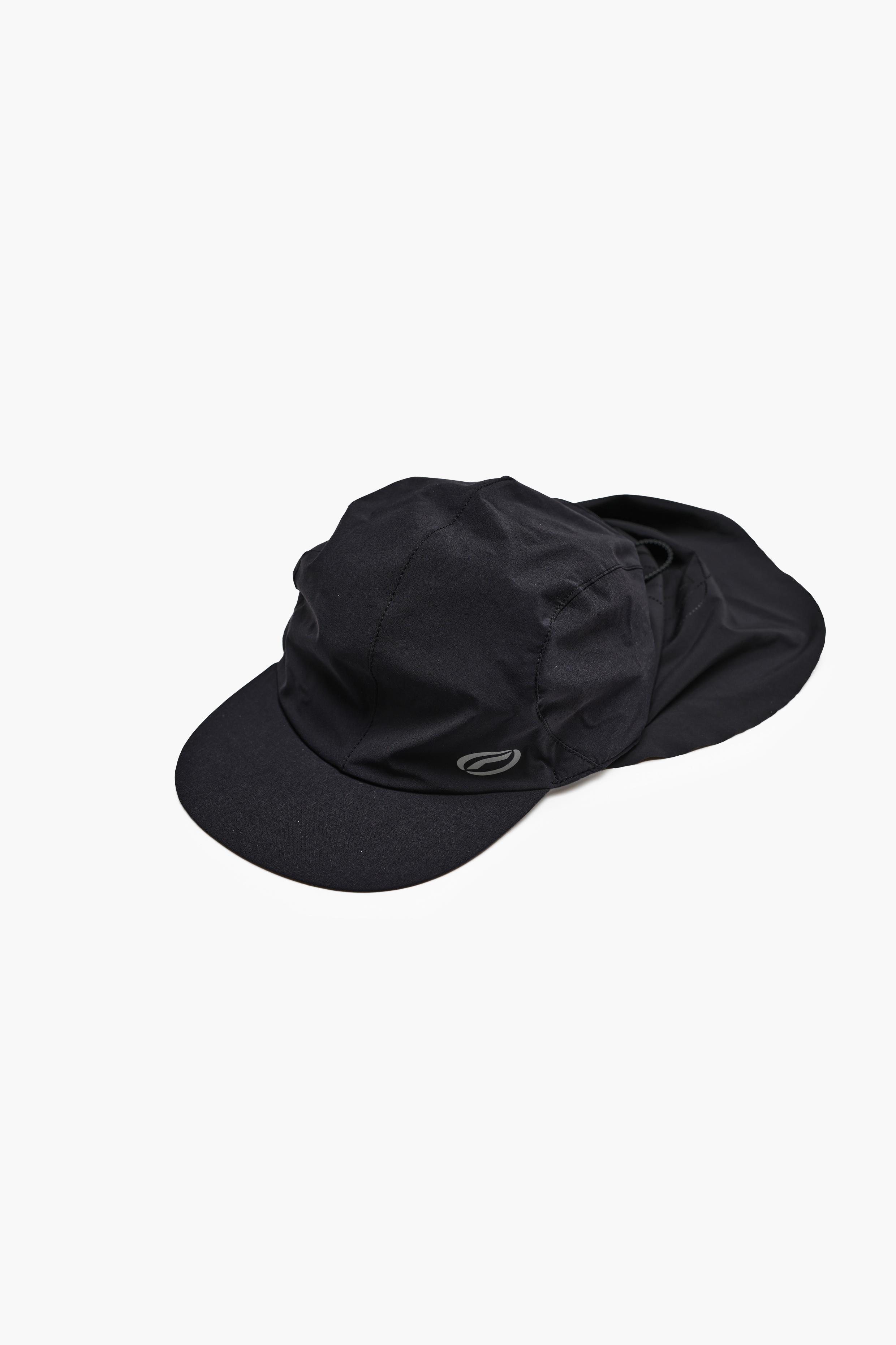 Sun Flap Cap Black